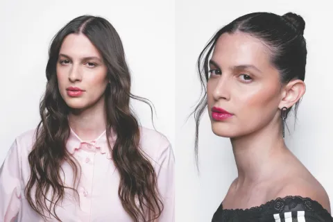 Tendencias en peinados: elegimos nuestros 4 favoritos para esta primavera- verano 2027 Dos tendencias en pelo: recogido y ondas rotas- producción booka beauty 2026