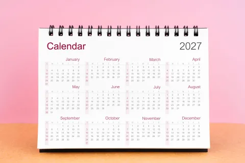 Aprovechá los findes XL: cómo hacer para tener 9 días de vacaciones pidiendo sólo 2 Calendafrio de 2027