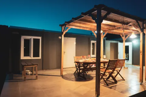 Foto de casa container.