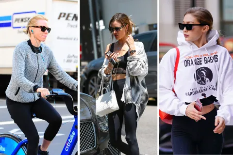 3 looks deportivos de celebrities para inspirarte y sumar estilo a tus outfits Naomi Watts, Alessandra Ambrossio y gigi Hadid con looks deportivos