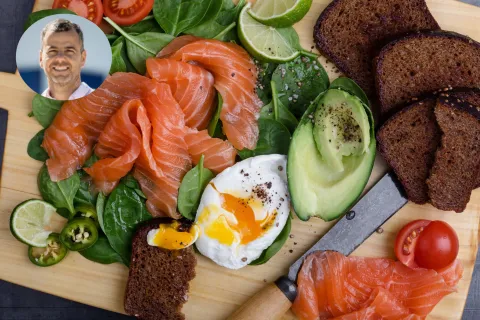 El doctor Facundo Pereyra explica por qué recomienda desayunar salado y qué alimentos elegir Desayuno salado y saludable segun Facundo Pereyra