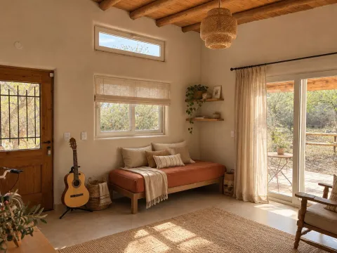 Casas autosustentables: paneles solares, recuperación y tratamiento de agua, y calefacción eficiente, la tendencia de vivienda que crece en Argentina Aberturas Urbantek