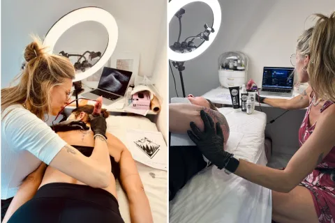 Del dolor a la reparación: la historia de la tatuadora que ayuda a mujeres a reconstruir sus pezones después de una mastectomía tatuadora