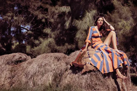 13 diseñadores y marcas que apuestan a la moda sustentable Moda sustentable. Foto: Mariana Roveda. Producción: Romina Giangreco