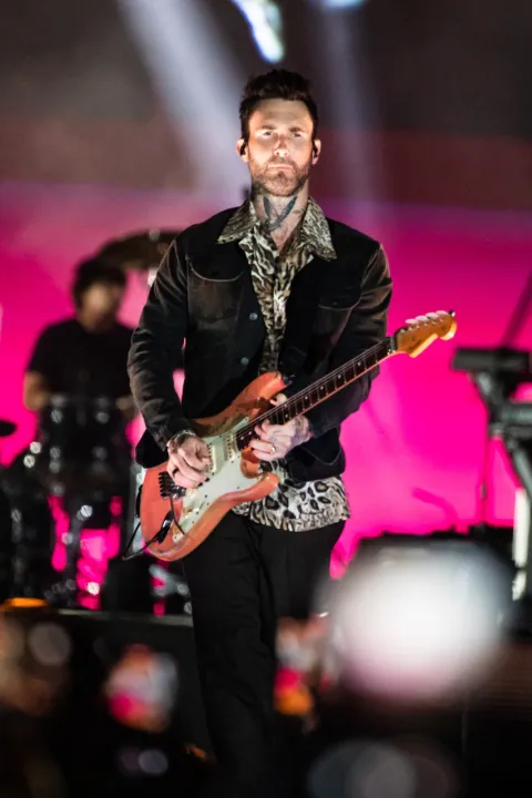 Maroon 5 tuvo revancha en Buenos Aires Maroon 5 tocó en Buenos Aires