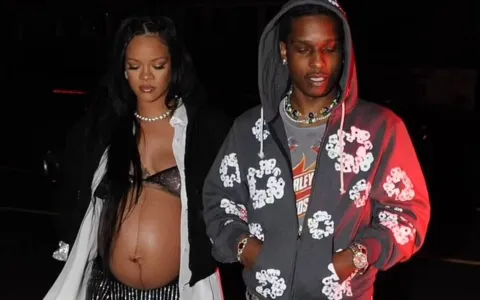 Nació el bebé de Rihanna y A$AP ROCKY Rihanna y el rapero A$AP Rocky