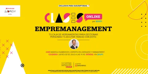 Próxima clase: Empremanagement Anotate en nuestra próxima clase online.