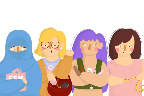 Confesiones. Cuatro mujeres y sus experiencias en un sex shop Cuatro mujeres vinieron a comprar algo a una tienda hot y esto es lo que me dijeron.