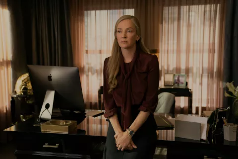 ¿Por qué Suspicion es la serie ideal para quienes fueron amantes de The Americans y la extrañan? Uma Thurman en Suspicion