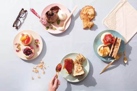 Cuatro recetas dulces de Pamela Villar para distintos momentos del día I6UX6RT7RVCPVAZG2ZTVJZVKWE.jpg