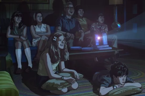 La nueva película de Richard Linklater llega a Netflix y te contamos por qué no podés dejar de verla Apolo 10 ½: Una infancia espacial