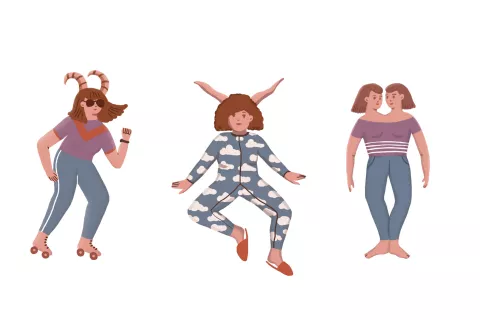 Signo por signo. Qué te depara en enero de acuerdo a tu horóscopo Ilustración: Inés Fraschina
