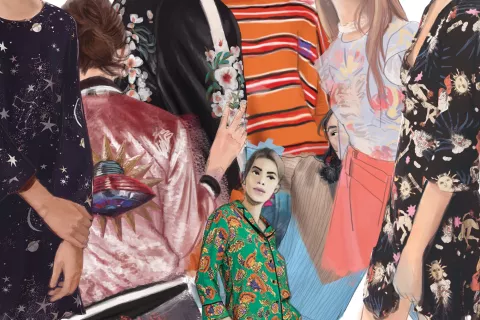 4 tendencias del invierno y 8 elegidos para vestirlas Los elegidos del invierno 2018: estampas y bordados en todas sus dimensiones