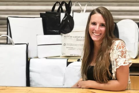 Empresa triple impacto: recicla silobolsas y emplea personas con discapacidad Silobolsas, un emprendimiento de triple impacto.