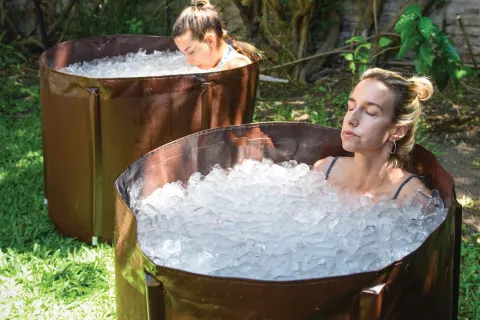 Método Wim Hof: esta es la razón de por qué es mucho más que una moda de famosos Foto gentileza de Piqui Méndez