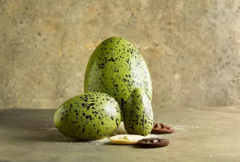Huevos de Pascua inspirados en dinosaurios