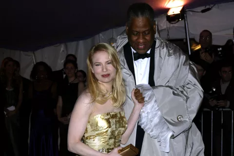 ¿Quién fue André Leon Talley y por qué revolucionó al mundo de la moda? La actriz Rene Zellweger y el editor André Leon Talley en Nueva York