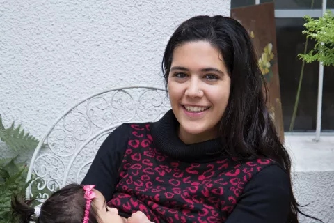 Soy donante de leche materna Sol Tobal es donante de leche en la maternidad Sardá