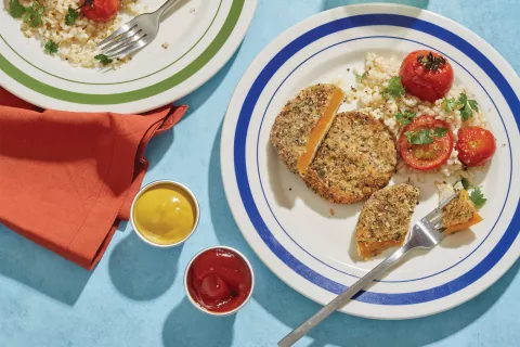 Casero, variado y saludable: menú semanal para olvidarte de “¿qué comemos hoy?” Milanesas de calabaza.