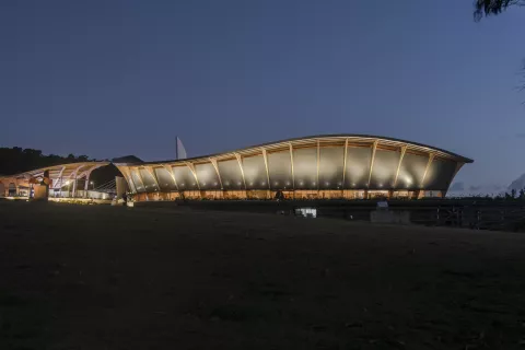 Este es el impactante Museo de Arte Contemporáneo Atchugarry, en Manantiales Con una obra arquitectónica sin precedentes, el Museo de Arte Contempora´neo Atchugarry (MACA) busca ubicar a Uruguay dentro del mapa de las exhibiciones más grandes a nivel internacional