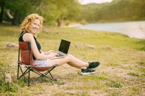 Trabajo remoto. Conocí nuevos amigos que, como yo, estaban viajando y trabajando Workations, la nueva forma de turistear.
