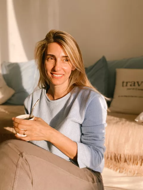 Reinventarse. Un problema de salud le cambió la vida: pasó de estar a las corridas a elegir el camino del coaching .