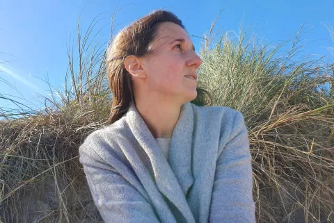Dejó la vorágine de la ciudad para mudarse a un pueblo de 10.000 habitantes. “Necesitábamos aire” Foto gentileza de Pamela Aguirre Leonetti