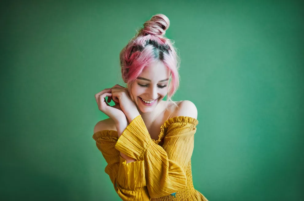 Mujer feliz