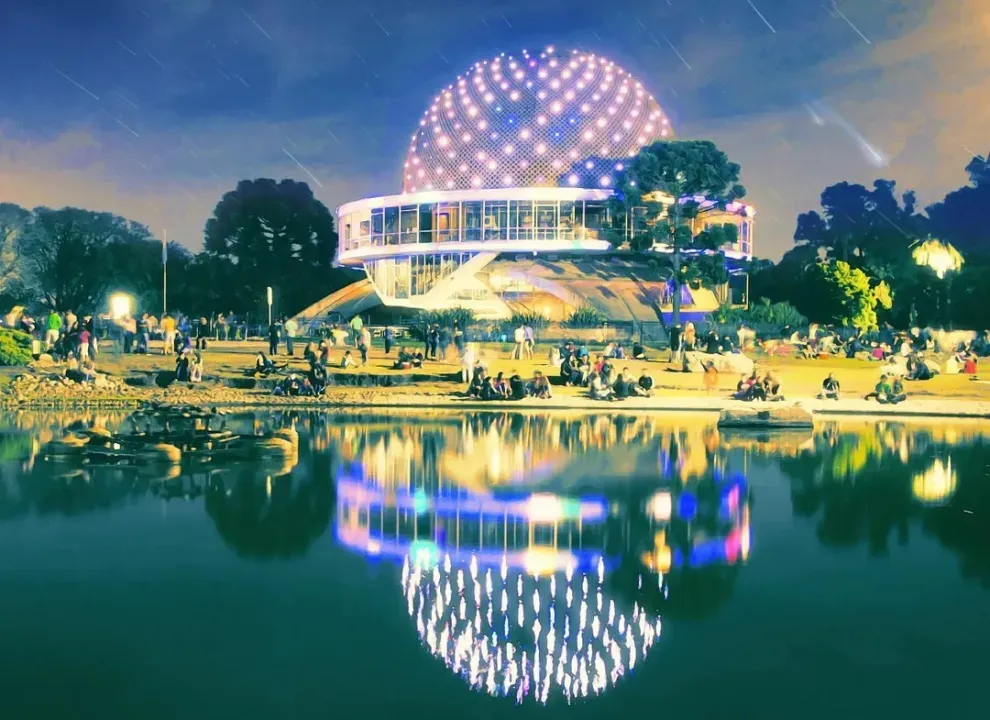 Show gratuito en el Planetario.