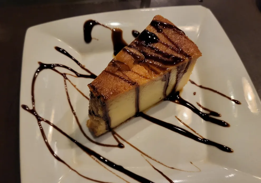 Torta de pan rallado con chocolate