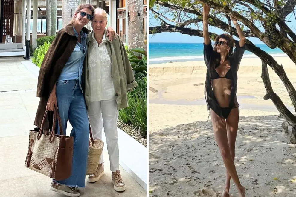 Juliana Awada compartió las fotos de sus vacaciones en sus redes sociales