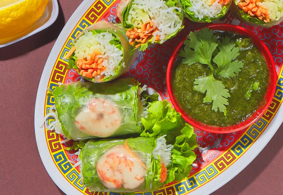 Rolls de langostinos: fáciles, ricos y originales para preparar una entrada