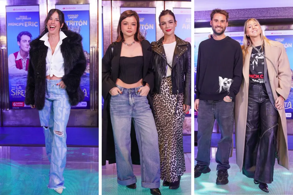 Algunos de los famosos que pasaron por la alfombra roja en la función de prensa de La Sirenita