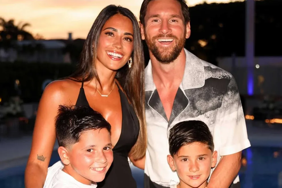 Antonela Roccuzzo publicó fotos del festejo íntimo de Lionel Messi por su cumpleaños