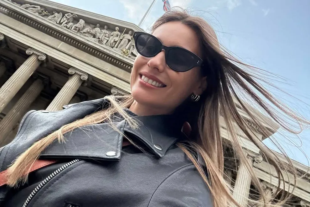 Pampita Ardohain en el emblemático British Museum