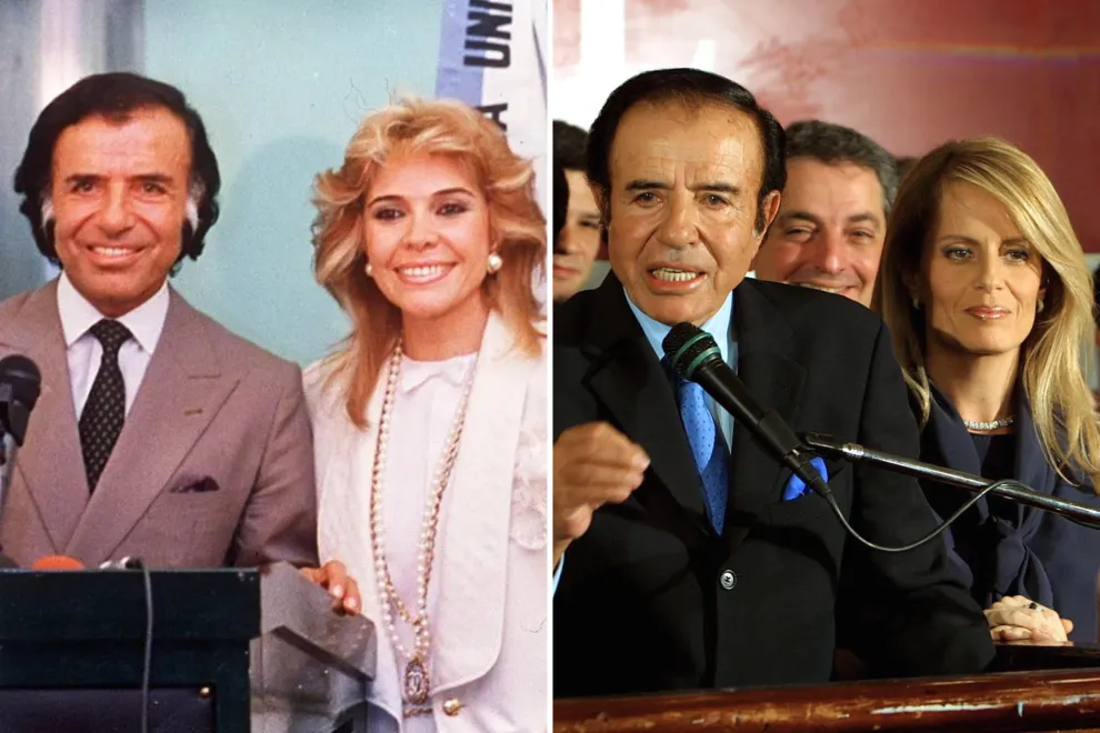 ¿Quiénes fueron las mujeres en la vida de Carlos Menem?