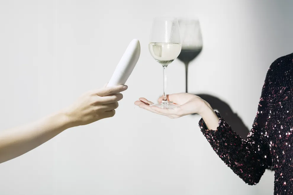 Cata de vino y juguetes sexuales en Erotique Pink