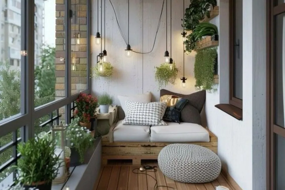 Balcones chicos: 10 ideas baratas y fáciles de hacer para darles estilo.