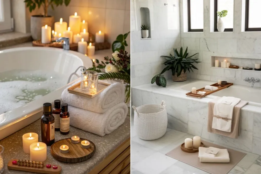 Relax en casa: cómo ambientar tu baño para que parezca un spa, sin gastar de más 