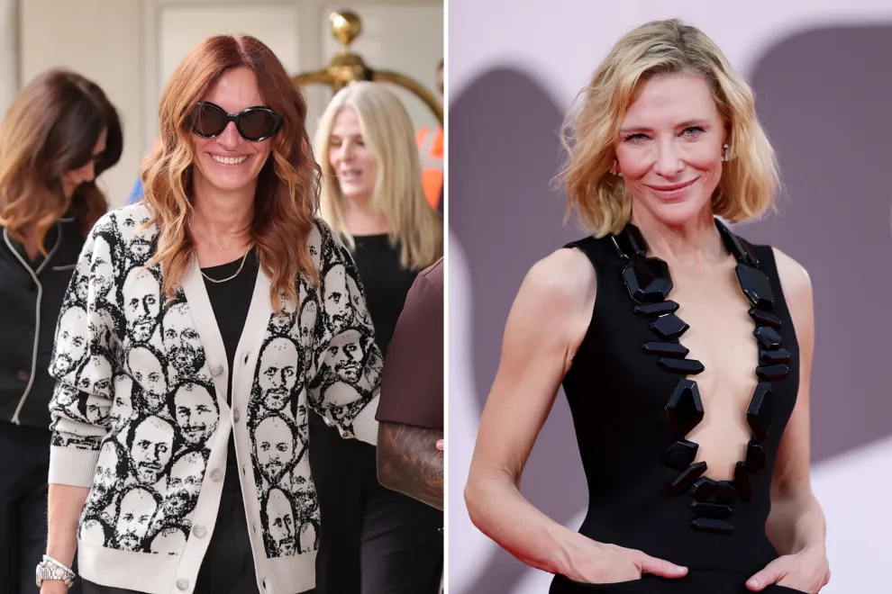 De Julia Roberts a Cate Blanchett: los looks de las celebrities en la apertura de Venecia 2025.