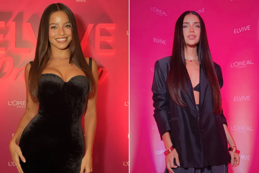 De Zaira Nara a Emilia Mernes: los looks total black de las celebrities en un evento nocturno