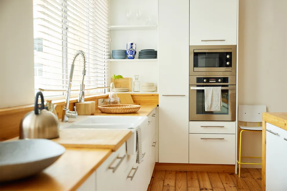 Foto de muebles de cocina.