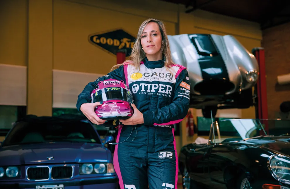 Aixa Franke es pilota profesional y brilla en la pista y en las redes: "Pedí el auto de la Barbie antes que la Barbie”