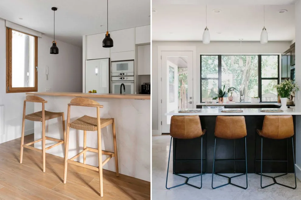 Las banquetas de cocina son un must en materia deco para el 2026
