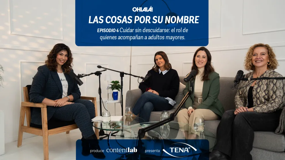 Maia Glantz, Vicky Gils, Agus Vissani y Pata Liberati conversaron en este episodio sobre la importancia de cuidarnos a nosotras mismas mientras cuidamos a otros. Compartieron experiencias y consejos para quiénes están atravesando una situación similar.