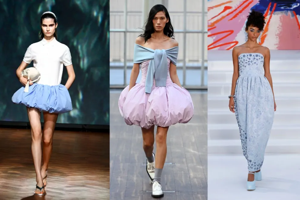 Pasarela con cortes balloon en London Fashion Week