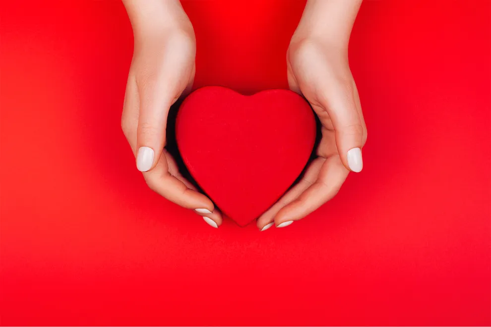 Foto de corazón.
