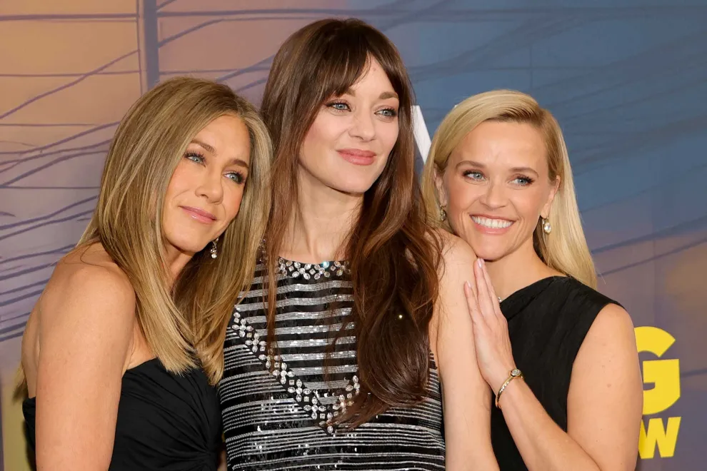 Jennifer Aniston, Marion Cotillard y Reese Witherspoon en The Morning Show’ Season 4
