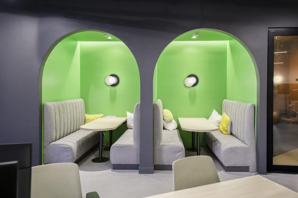 Un espacio de coworking