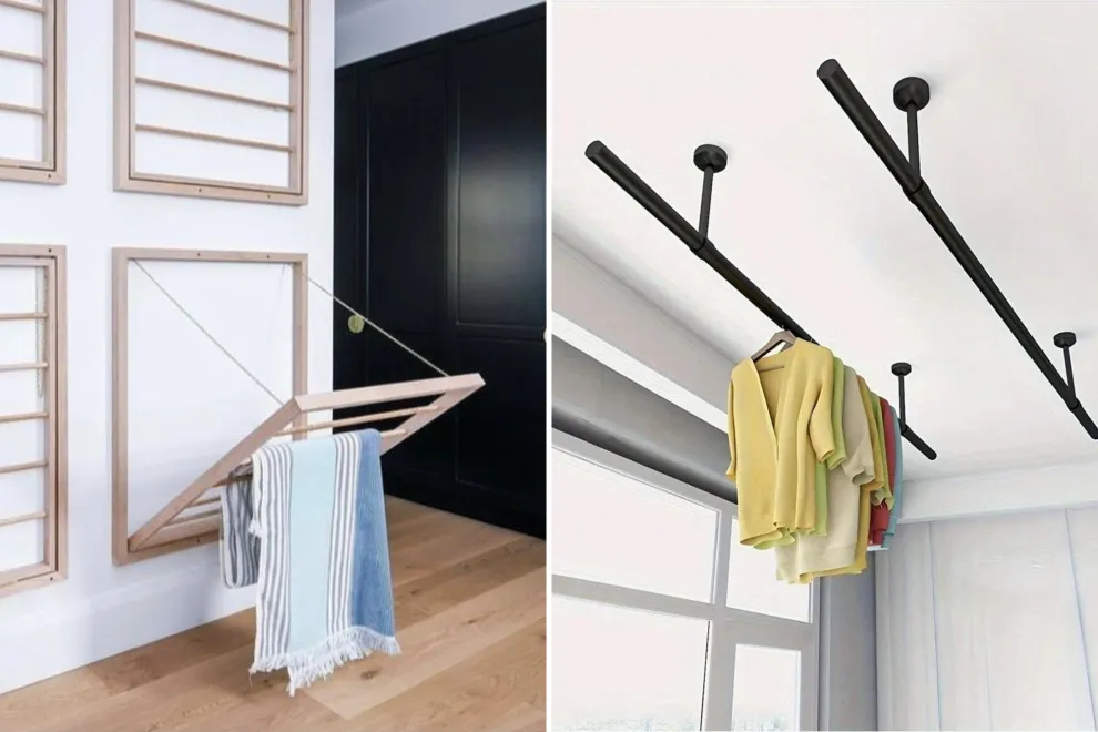 Tenders de ropa ocultos: estos son los mejores modelos para tu casa.